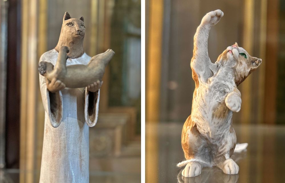 Heidi Damen Kat met kind