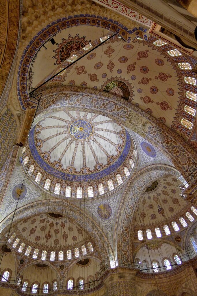 Blue Mosque ceiling