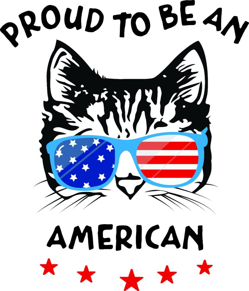 proud to be an American cat