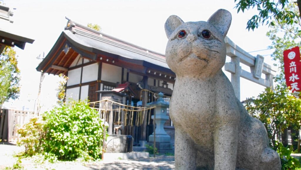 beckoning cat temple