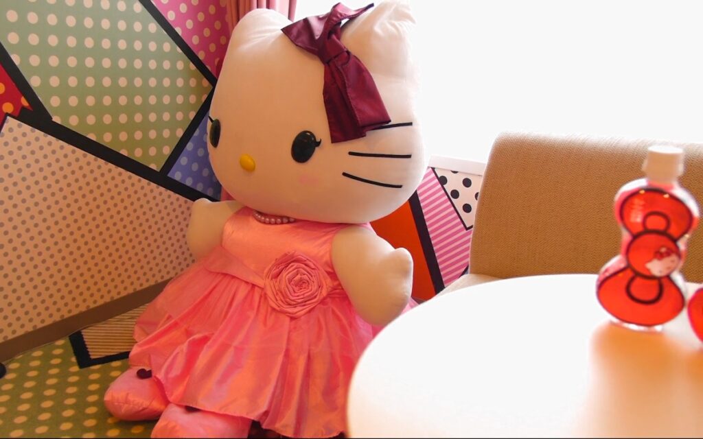 Hello Kitty hotel room in Tokyo