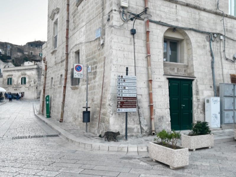 Matera street corner