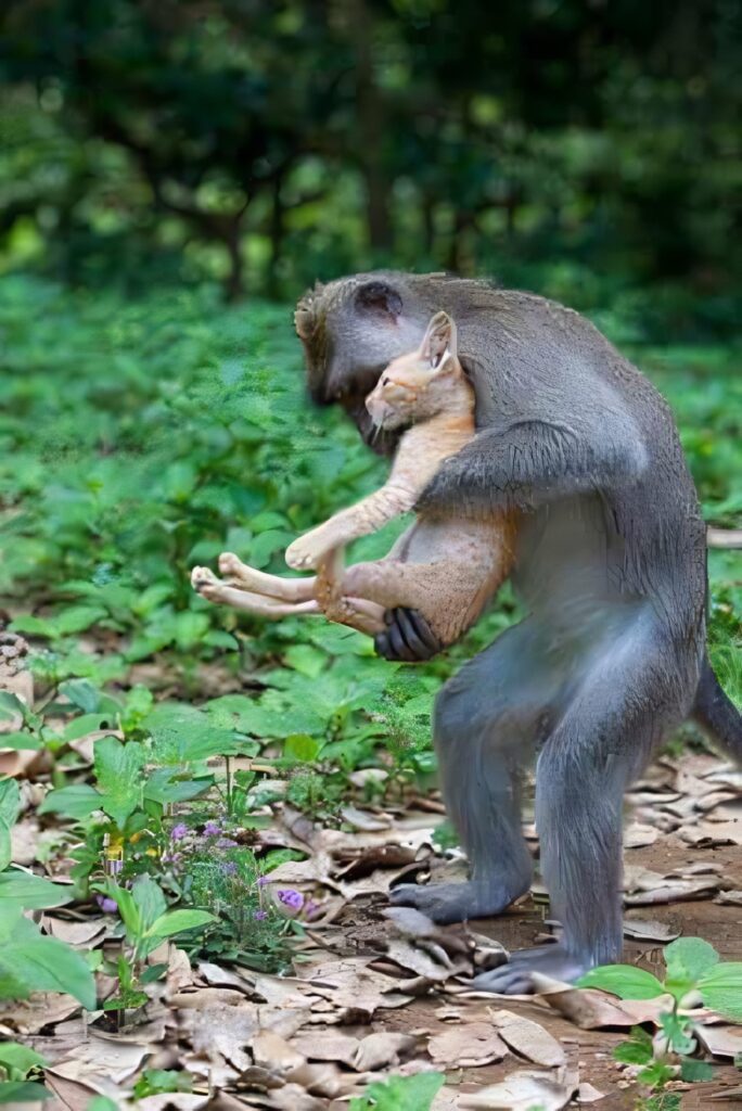 long tailed macacque