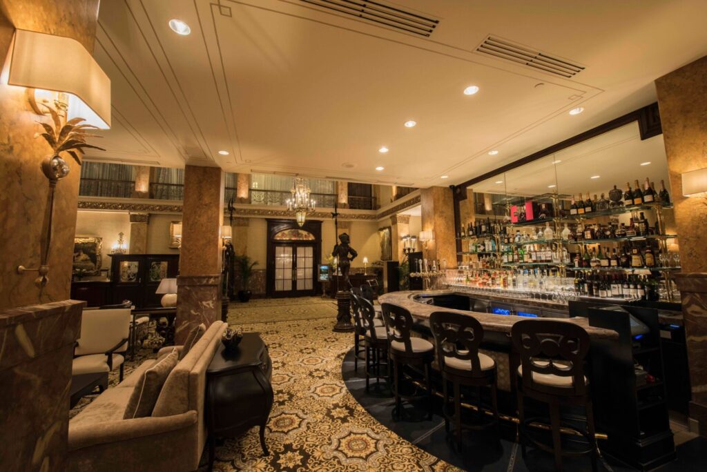 The Pfister Hotel in Milwaukee