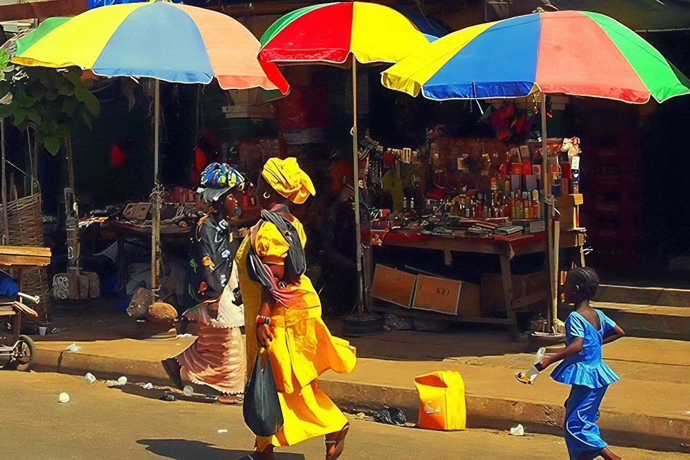 Albert Market Gambia