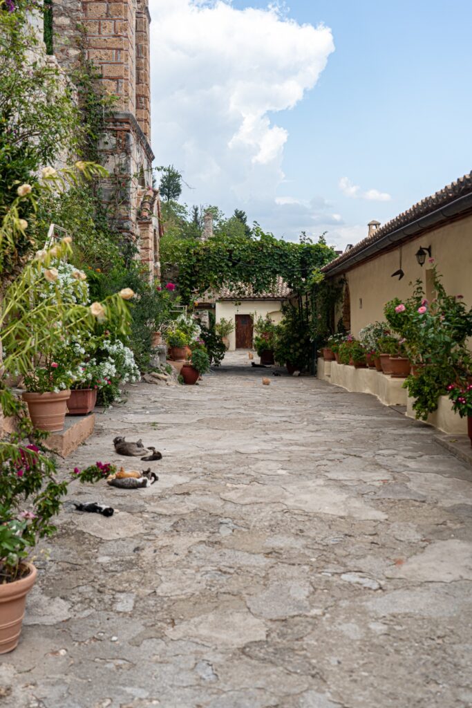 Mystras ghost town
