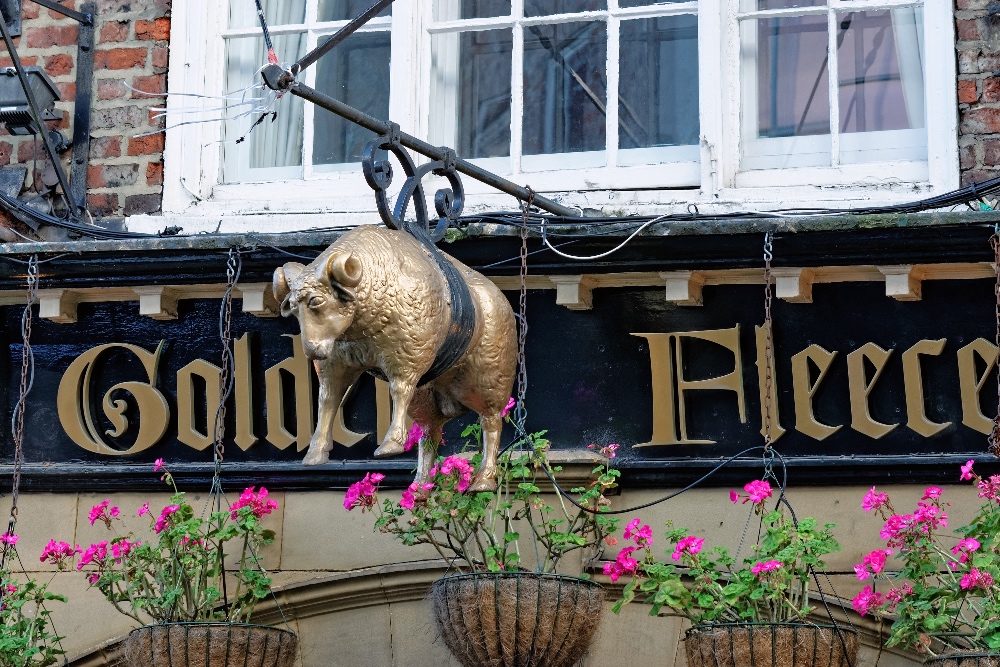 The Golden Fleece Inn in York