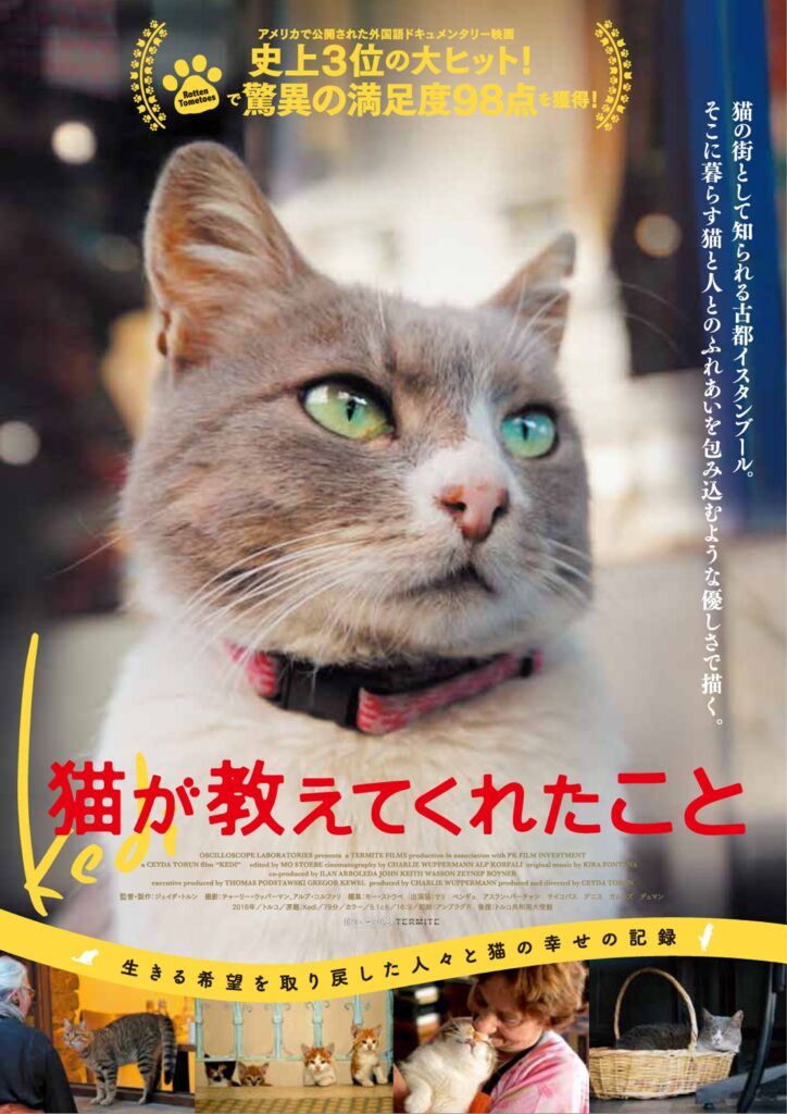 Kedi Japanese movie poster
