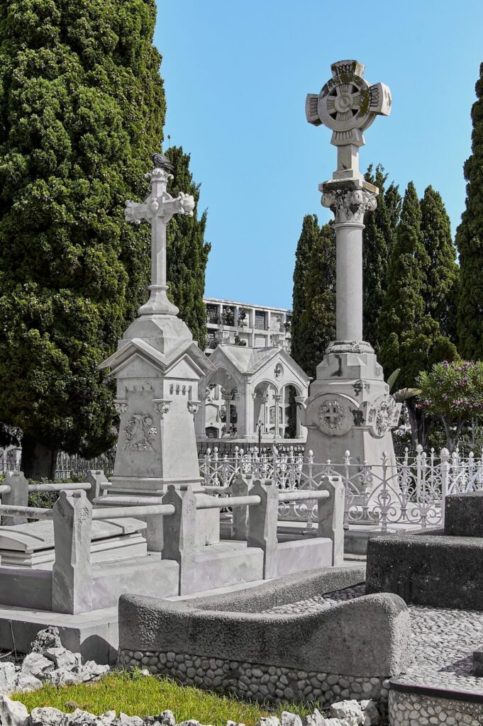San Sebastià cemetery in Sitges