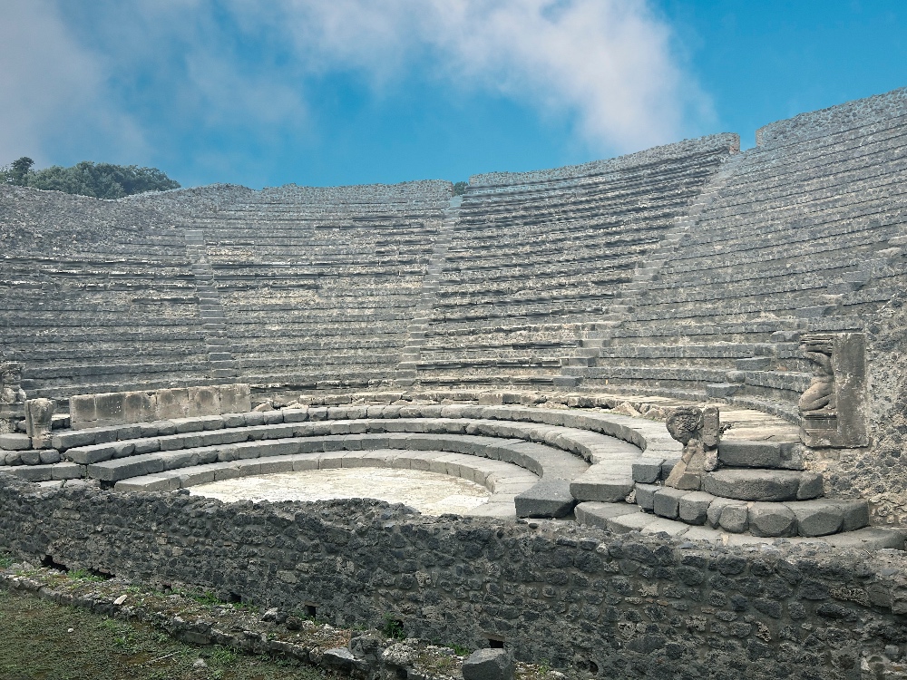 Teatro Grande in Pompeii