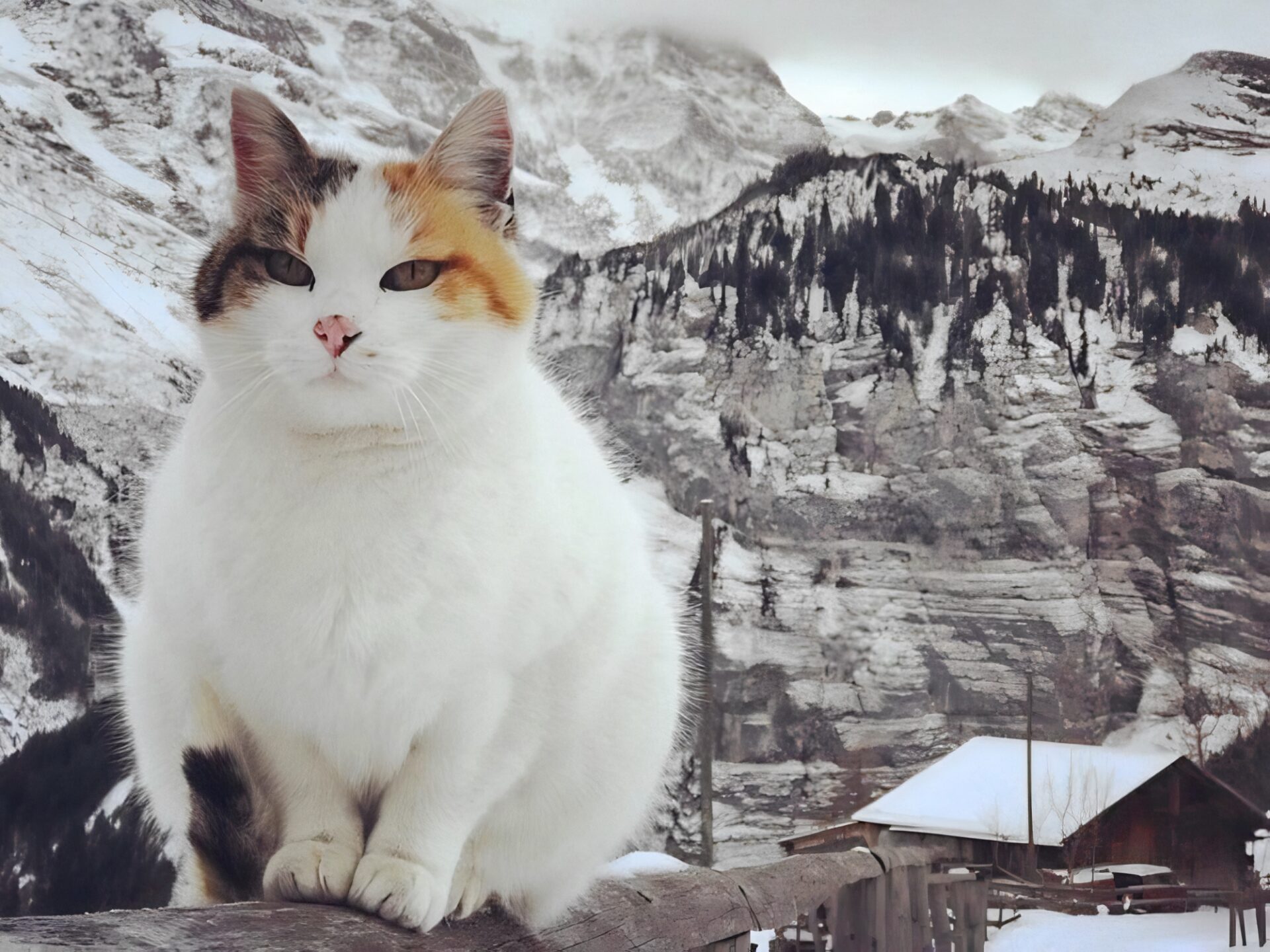 Gimmelwald cats