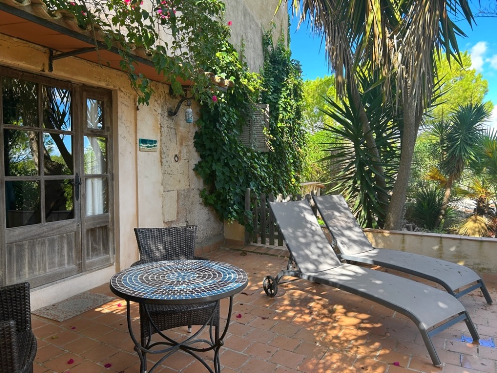 Finca terrace