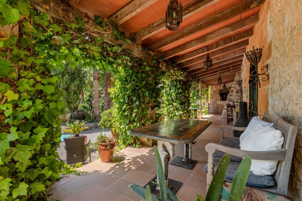 Finca veranda