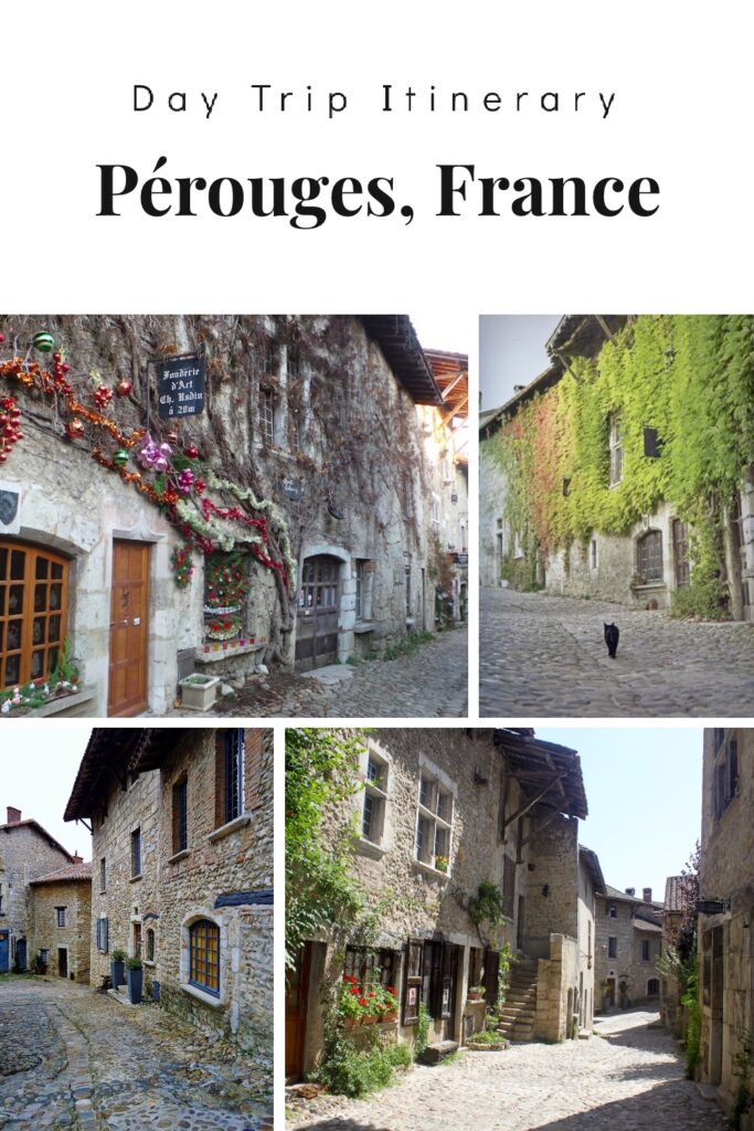 Pérouges France day trip itinerary