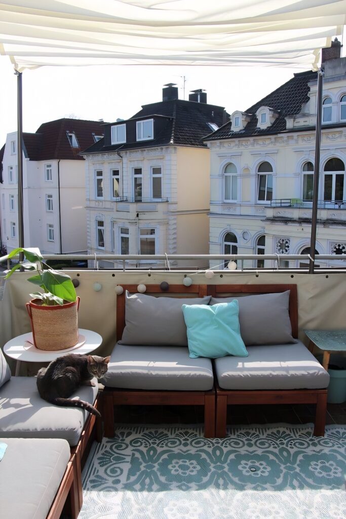 cozy balconies