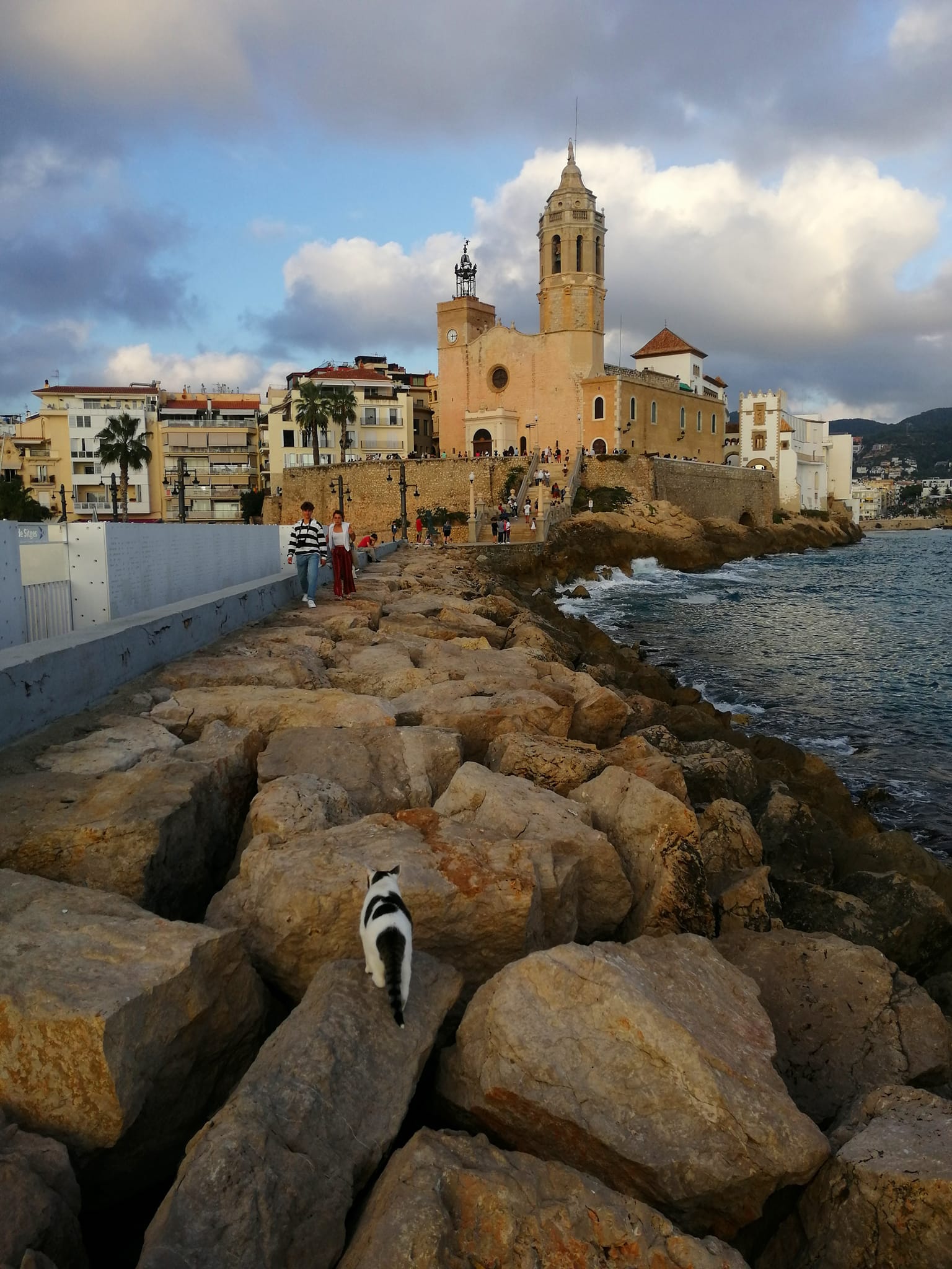 Church of St Bartomeu in Sitges