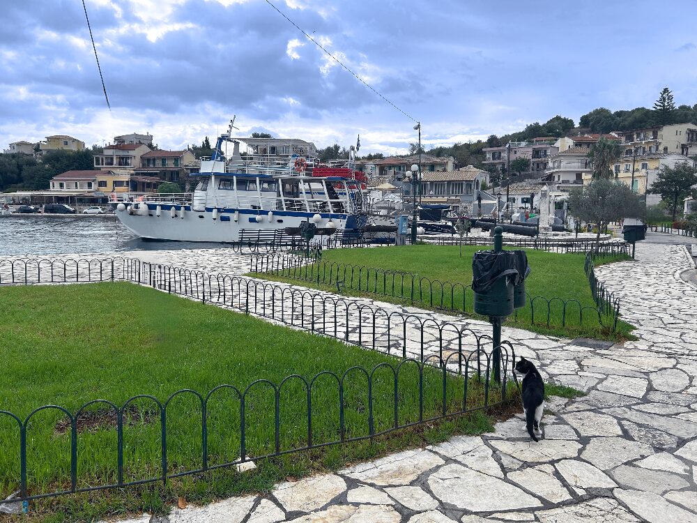 Kassiopi harbor