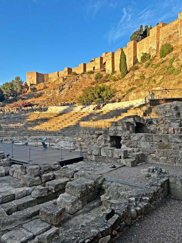 Roman ruins in Málaga