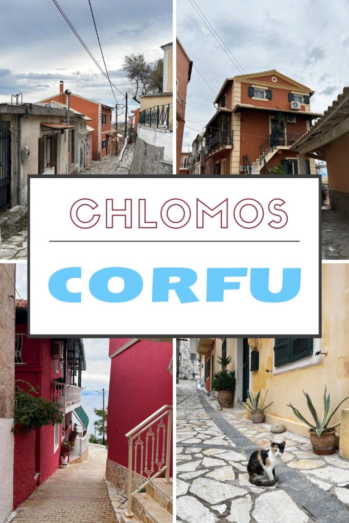 Chlomos Corfu Pinterest