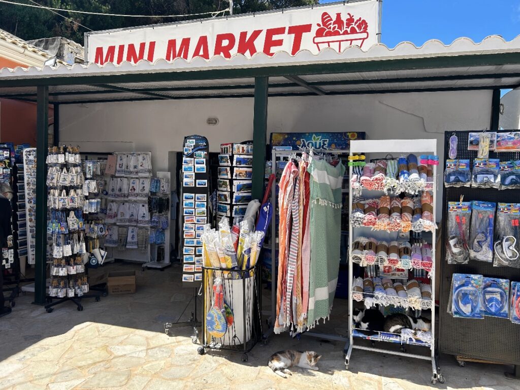 Mini Market in Paleokastritsa