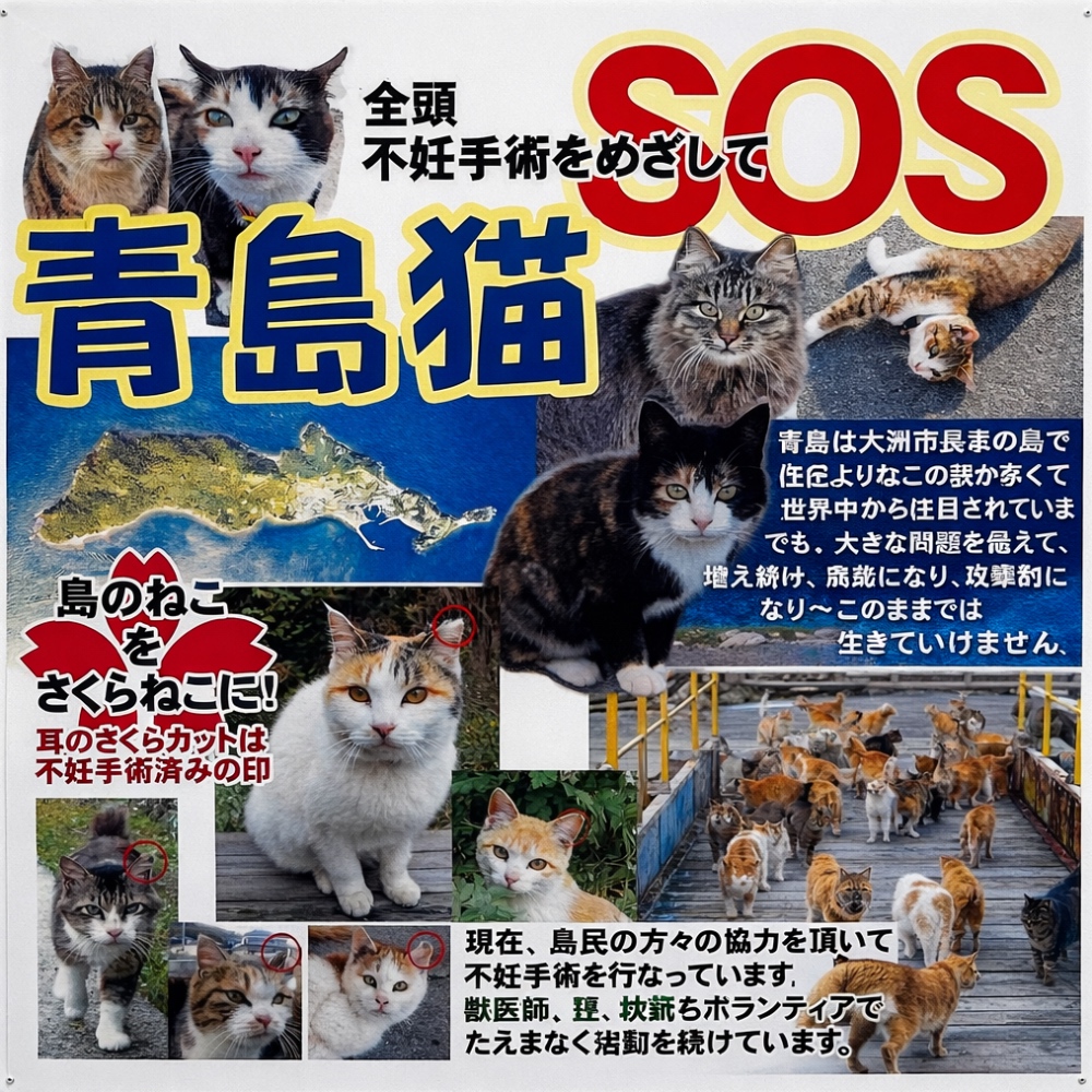 Cat Island Aoshima