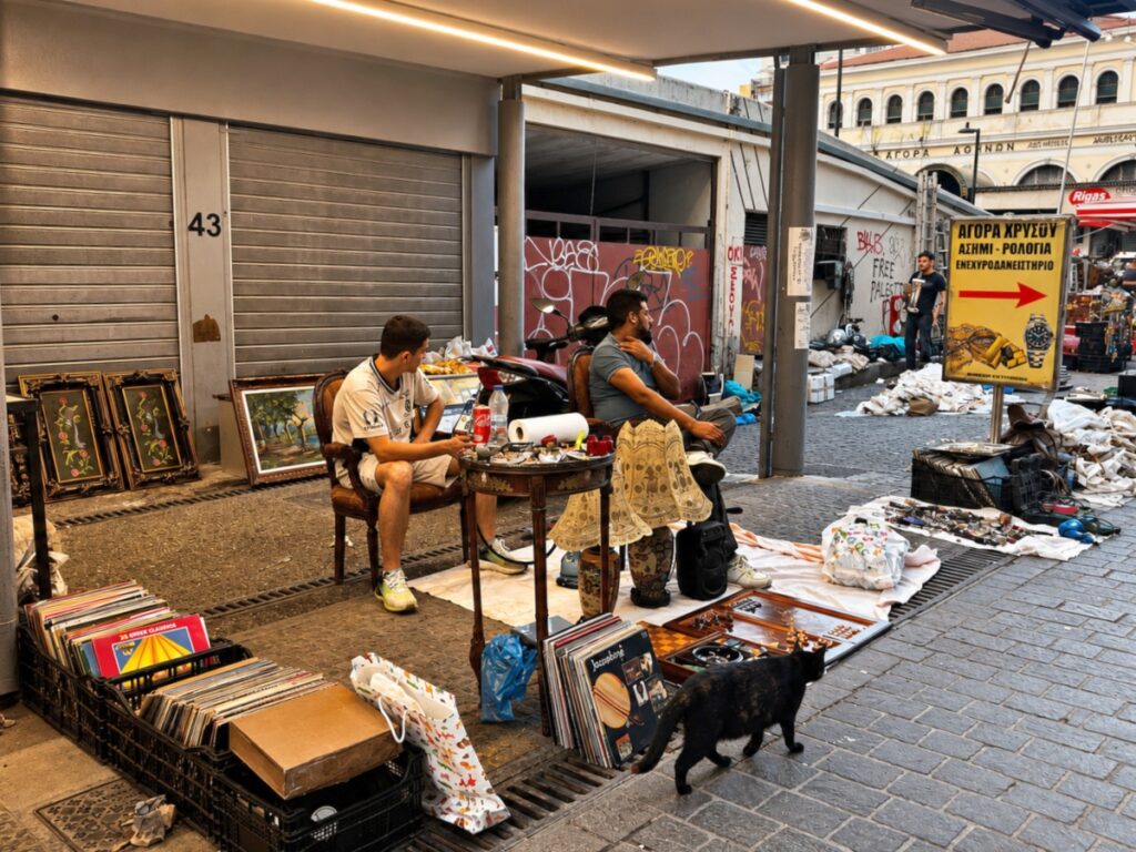 Monastiraki flea market